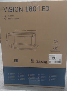 UUS Akvaarium Juwel Vision LED 180 L valge (5 foto / 5)
