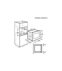 UUS Integreeritav mikrolaineahi Electrolux KMFE264TEX (6 foto / 6)