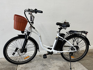 DYU C6 City e-jalgratas Vintage klassikaline elektriratas (2 foto / 9)