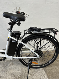 DYU C6 City e-jalgratas Vintage klassikaline elektriratas (3 foto / 9)