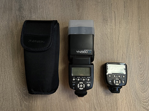 Välk Yongnuo YN560 IV + sünkronisaator YN560-TX II Canonile (1 foto / 3)