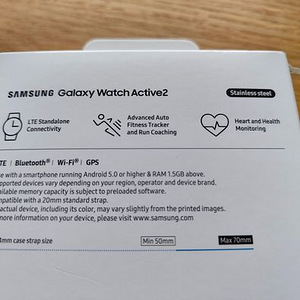 Samsung Galaxy Watch Active 2 LTE 44mm Black stainless steel (3 foto / 3)