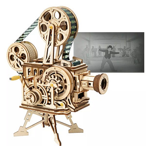 ROKR Vitascope Vintage Film Projector 3D Wooden Puzzle (3 foto / 6)