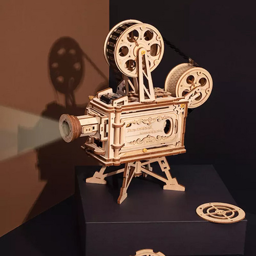 ROKR Vitascope Vintage Film Projector 3D Wooden Puzzle