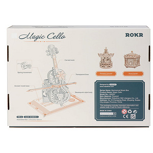 ROKR Magic Cello Mechanical Music Box 3D Wooden Puzzle (6 foto / 6)