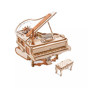 ROKR Magic Piano Mechanical Music Box 3D Wooden Puzzle (6 foto / 7)