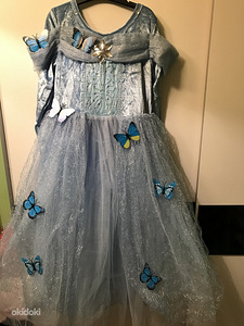Elsa,Anna,Printsessi kleidid,116,122 (1 foto / 9)