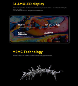 Xiaomi POCO F3 Sinine 6GB/128GB 5G EU uus pakendis, garantii (4 foto / 10)
