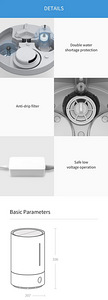 Xiaomi Smartmi Humidifier 1S nutikas õhuniisuti uus pakendis (6 foto / 10)