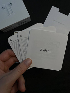 Apple AirPods 2 беспроводные bluetooth наушники +Подарок (4 foto / 7)