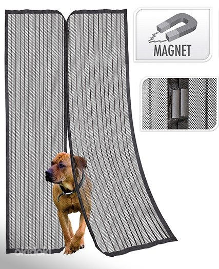 Progarden противомоскитная сетка для двери, магнит, 2шт x 50x22 (фото #1)