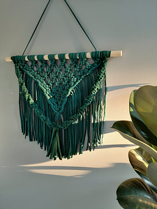 Макраме BOHO украшение на стену (1 фото из 3)