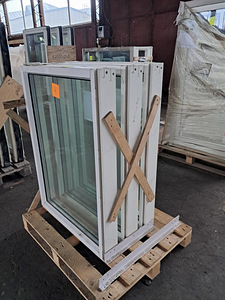 Aken kinnine F1L-11x8 1080/800 tulekindel, NCS S 0502-Y (2 foto / 2)