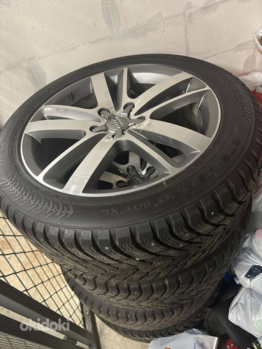 Audi Q7 originaal veljed, nokian naastrehv, 275/45/R20