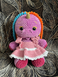 Amigurumi, käsitöö mänguasjad (4 foto / 10)