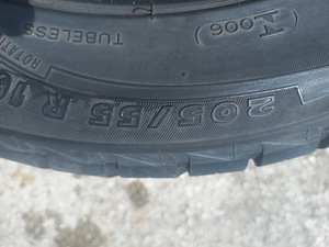 Летние шины R16/55/205 Michelin и Nakang (4 фото из 4)