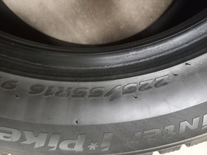 Naastrehvid Hankook winter pike (5 foto / 6)