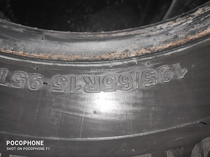 Naastrehvid R15/65/195 Bridgestone Noraza (4 foto / 4)
