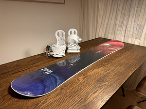Uus lumelaua komplekt Nitro Lectra 146cm + klambrid (5 foto / 9)