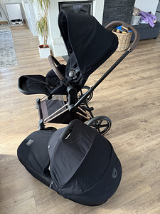 Cybex Priam v4 Deep Black komplekt (2 foto / 10)