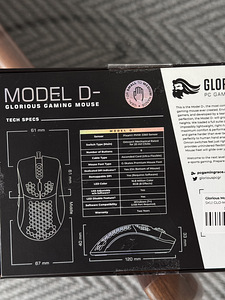 Glorious Model D- проводная игровая мышь (3 фото из 9)