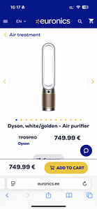 Õhupuhasti ja ventilaator Dyson Pure Cool Link (Tower) (1 foto / 5)