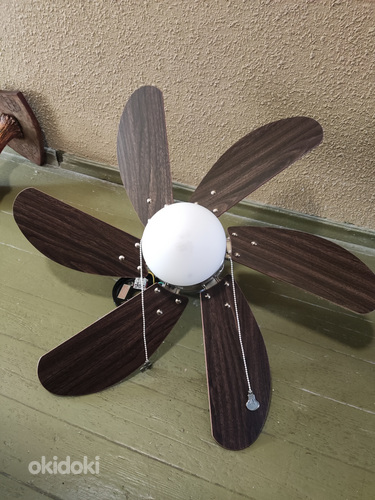 Valgusti ventilaatoriga retro