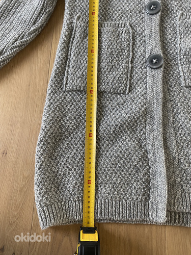 Новый шерстяной длинный свитер (фото #3)