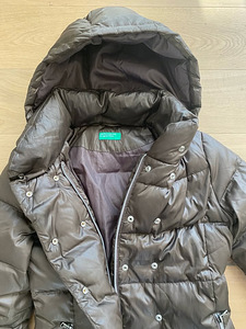 Детское пуховое пальто United Benetton 150 см