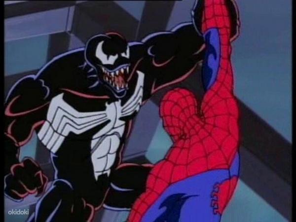 Очень редкий игрушечный Venom Человек-паук (фото #2)