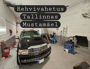 Rehvivahetus Tallinnas Mustamäel (1 foto / 2)
