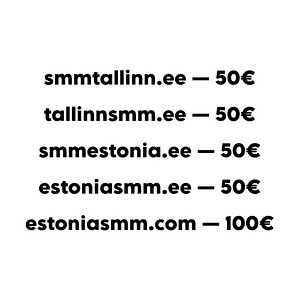 Домен для продвижения в Эстонии SMM Tallinn