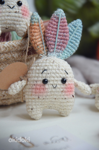 Вязаная игрушка Мандрагора