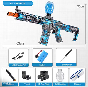 Gel blaster. Игрушечный орбиз автомат бластер. (1 фото из 1)