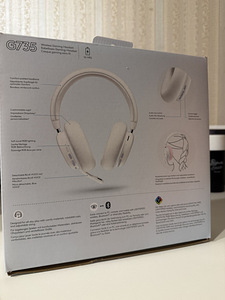 Logitech G735, valge - Juhtmevabad kõrvaklapid (6 foto / 6)
