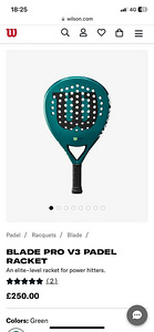 Blade pro v3 padel racket (2 foto / 2)