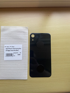 iPhone XR tagaklaas (suurem kaamera ava) (1 foto / 2)