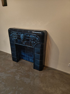 Kamin keraamilistest plaatidest, autori töö (3 foto / 3)