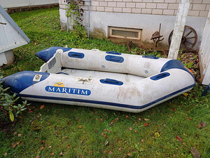 Maritim kummipaat Yamaha5 4taktilise mootori ja kajaloodiga (2 foto / 5)