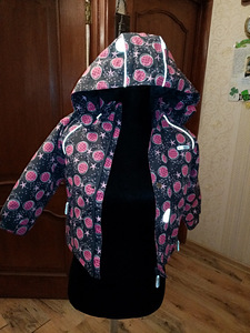 Jope püksid tüdrukule. Suurus 104 (3 foto / 3)