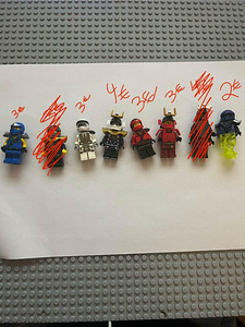 Erinevad LEGO Ninjago mehikesed