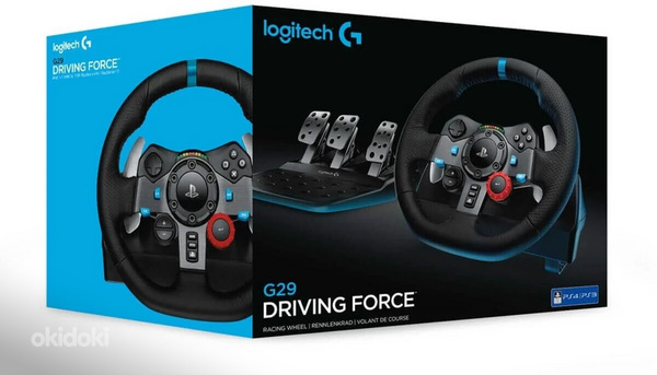 LOGITECH G29 + МЕХАНИЧЕСКАЯ КОРОБКА ПЕРЕДАЧ