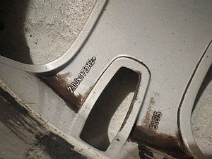 Ford оригинальные диски 17" 5x108, ET55 + шины Good Year 225 (8 фото из 10)