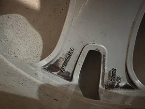 Ford оригинальные диски 17" 5x108, ET55 + шины Good Year 225 (9 фото из 10)