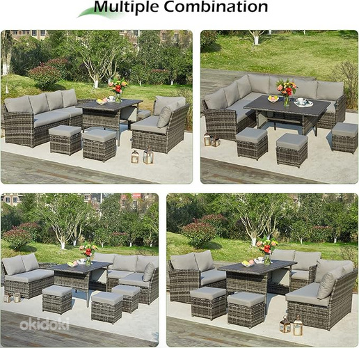 Դրսի բազմոց, աթոռներ և սեղան (2)