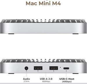 Mac Mini M4 dock usb pesade ja NVME ssd kõvaketta lisamise v (5 foto / 8)