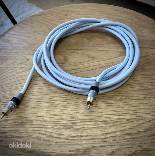 Соединительный кабель Supra SUBLINK 1RCA-1RCA BLUE (фото #1)
