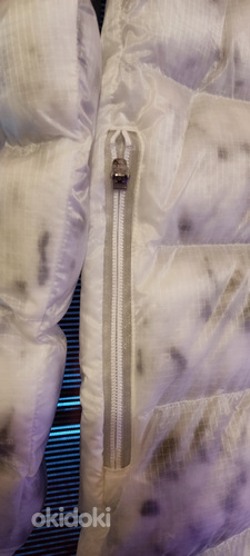 Белое пальто Nike мраморное L (фото #7)