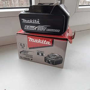 MAKITA AKKU 18V 6.0Ah UUS.KASUTAMATA. (4 foto / 4)