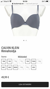 Новый Calvin Klein push up бра (5 фото из 5)